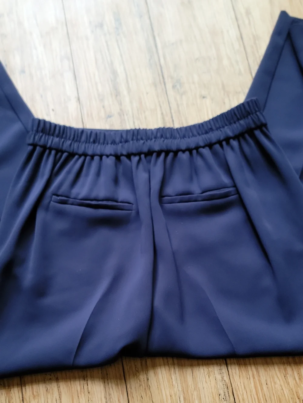 J Crew Navy Dress Pants - Classic Tailored Fit Cropped